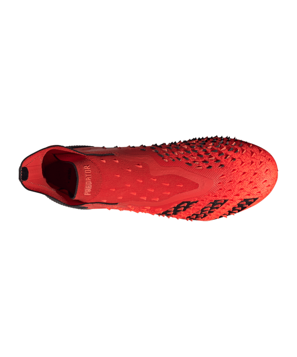 adidas Predator FREAK+ FG Meteorite Rot Schwarz - rot
