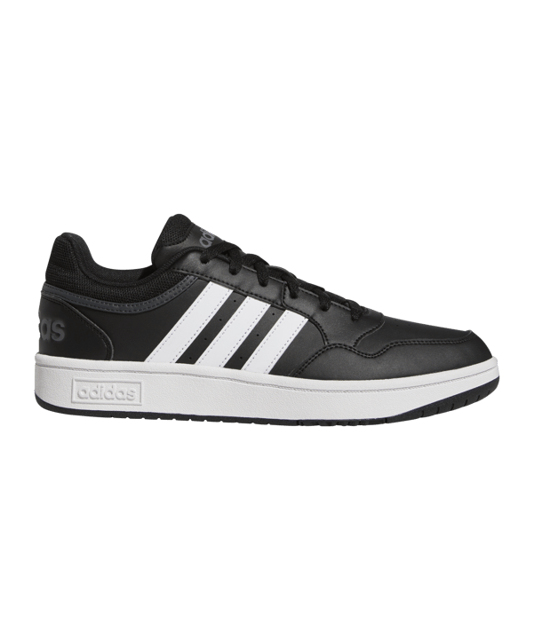adidas Hoops 3.0 Low Classic Vintage Schwarz - schwarz
