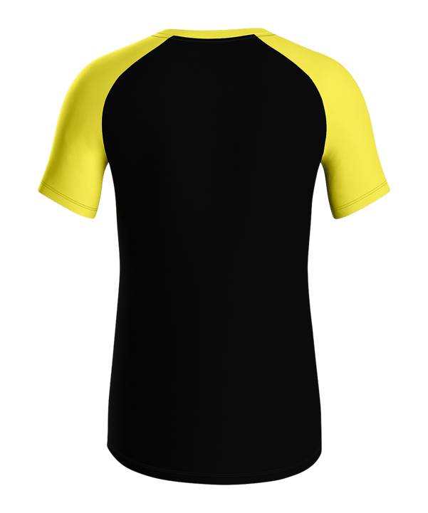 JAKO Iconic T-Shirt Schwarz Gelb F808 - schwarz