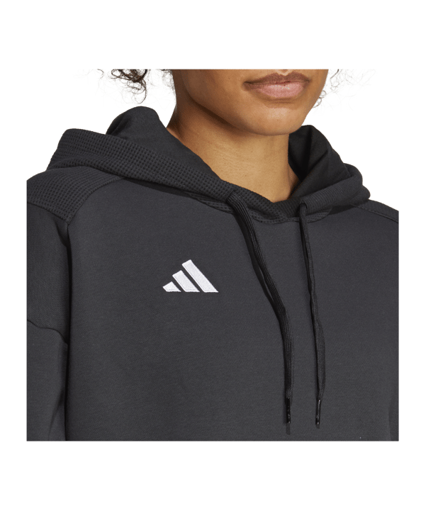 adidas Tiro 23 COM Sweatshirt Damen Schwarz - schwarz