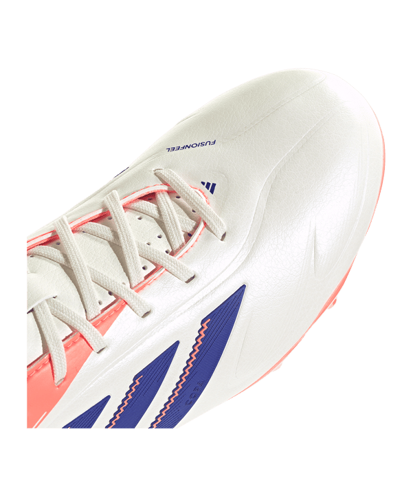 adidas Copa Pure III League FG/MG Coral Blaze Kids Weiß - weiss