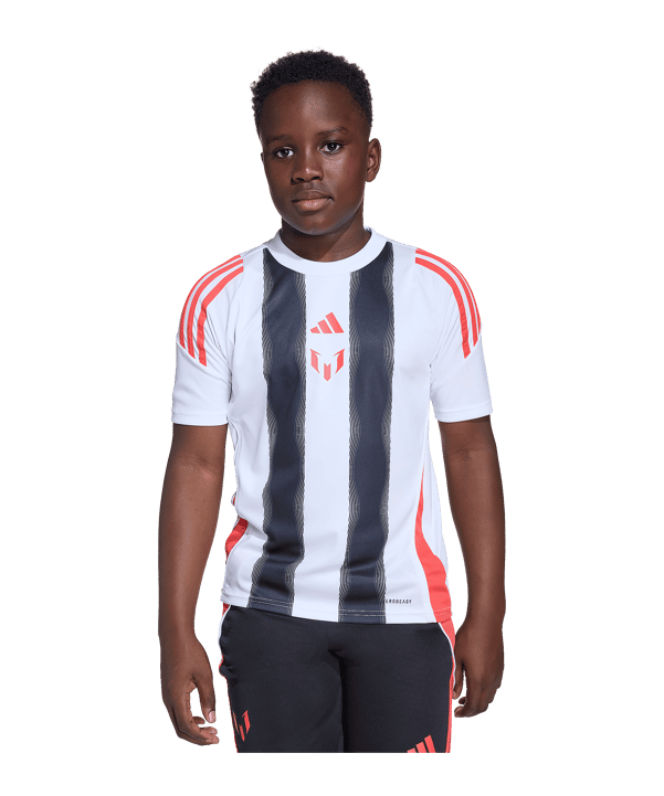 adidas Messi Trikot Kids Weiß - weiss