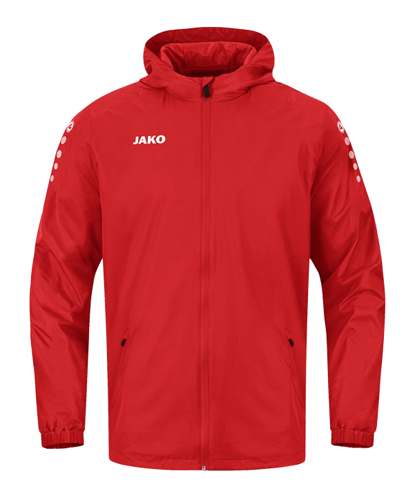 JAKO Team 2.0 Allwetterjacke Kids Rot F100 - rot