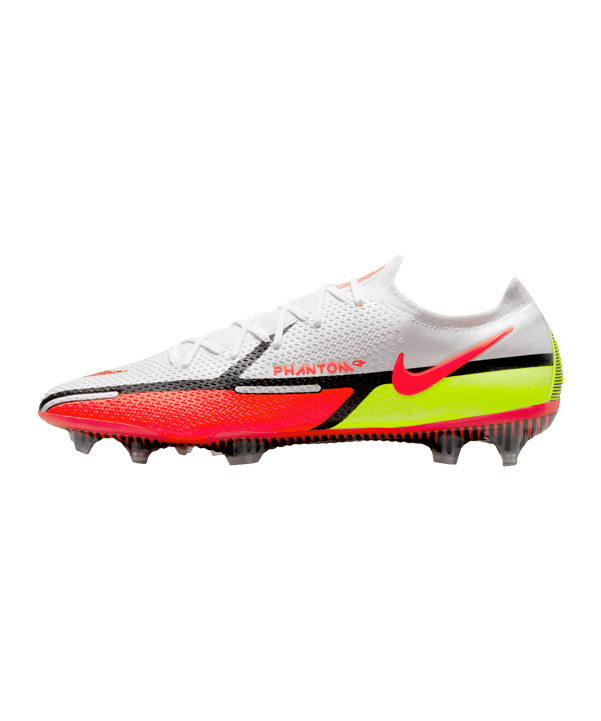 Nike Phantom GT2 Motivation Elite FG Weiss Rot Gelb F167 - weiss