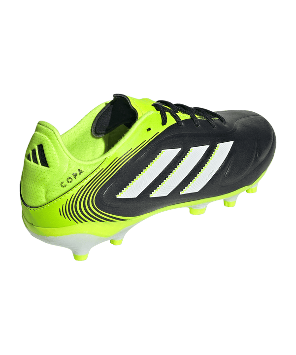adidas Copa Pure III League FG/MG Radiant Blaze Kids Schwarz - schwarz