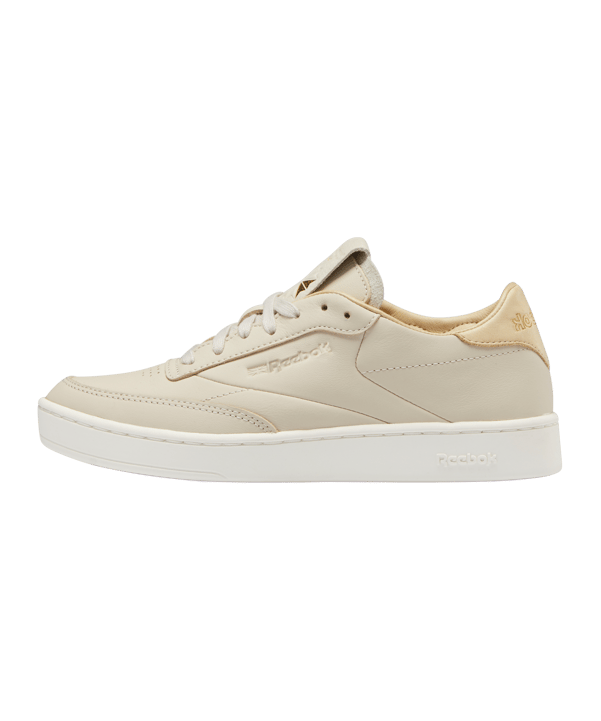 Reebok Club C Clean Damen Weiss Beige Braun - weiss