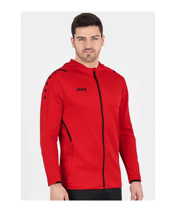 JAKO Challenge Trainingsjacke Rot F101