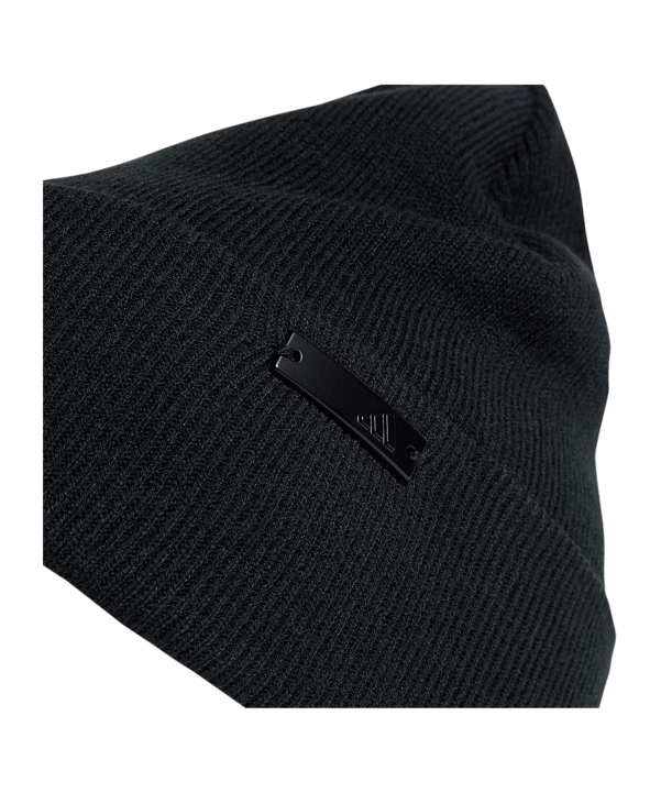 adidas Tonal Beanie Schwarz - schwarz