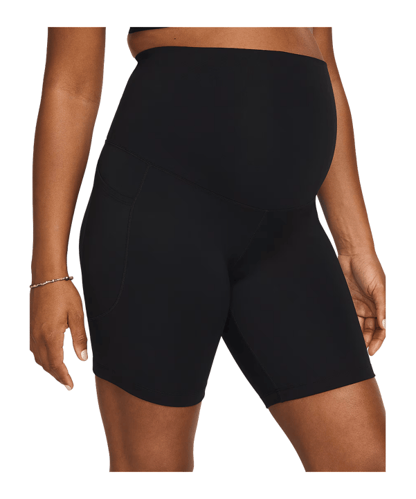 Nike One HiRise 8IN leggings shorts (M)  women F010 - grau