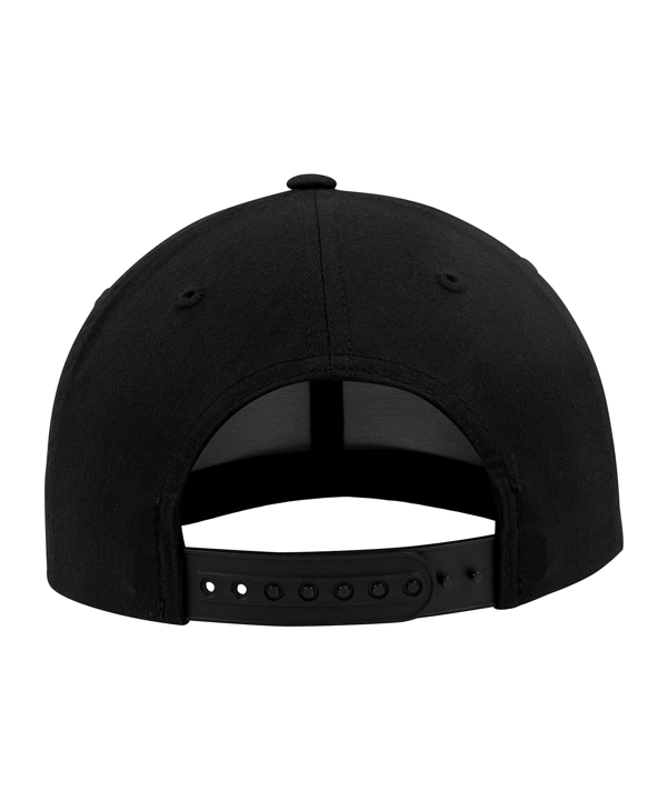 Merch Curved Classic Snapback Cap Black - schwarz