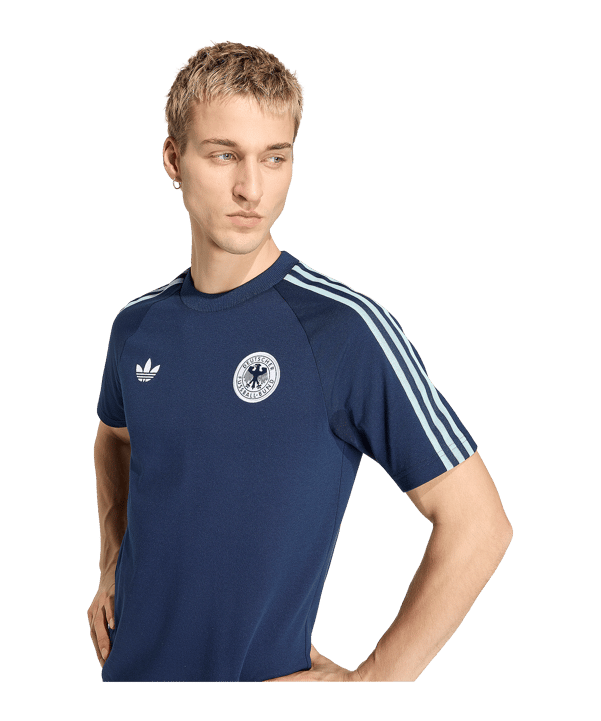 adidas DFB Deutschland Originals T-Shirt Blau - blau