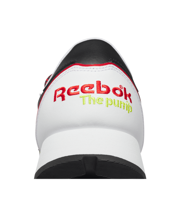 Reebok Classic Leather Pump Weiss Schwarz - weiss