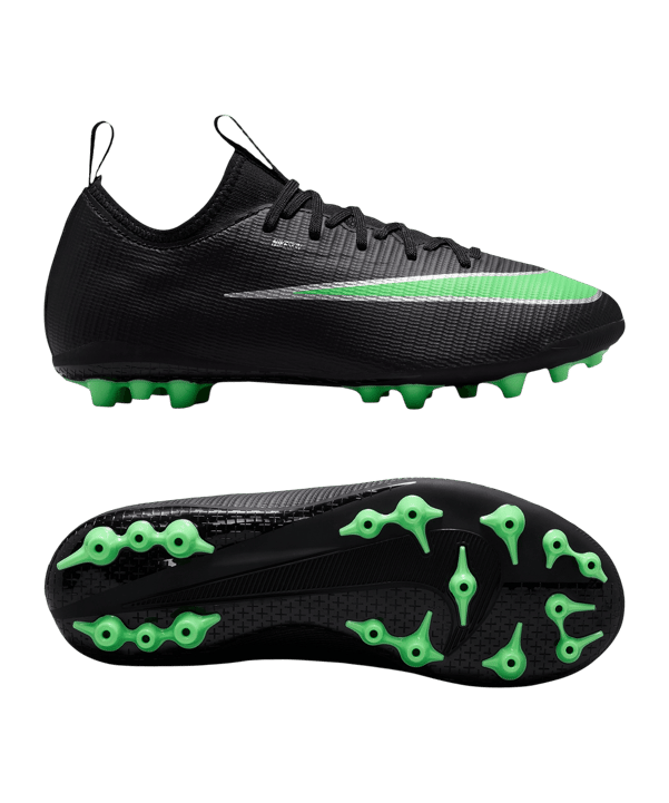 Nike Jr. Air Zoom Mercurial Vapor XVII Academy Low AG Shadow Kids Schwarz F001