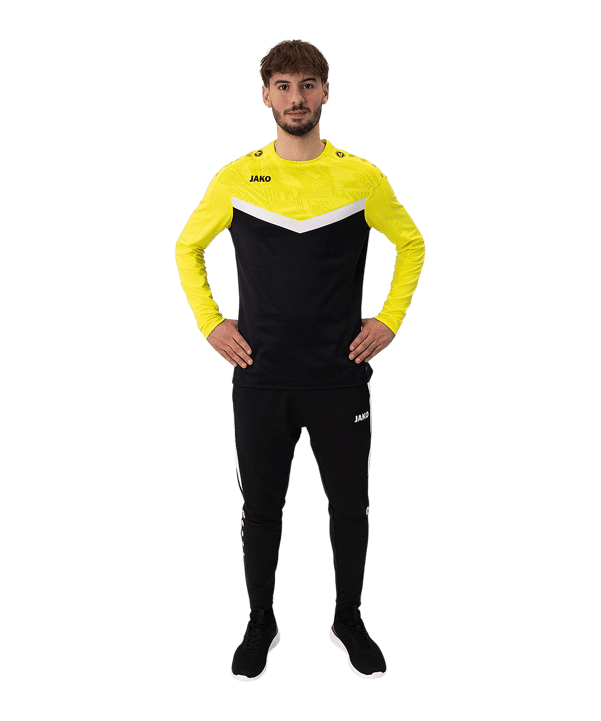 JAKO Iconic Sweatshirt Schwarz F808 - schwarz