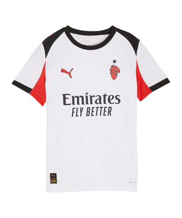 PUMA AC Mailand Replica Trikot Away Kids Weiß F02 - weiss