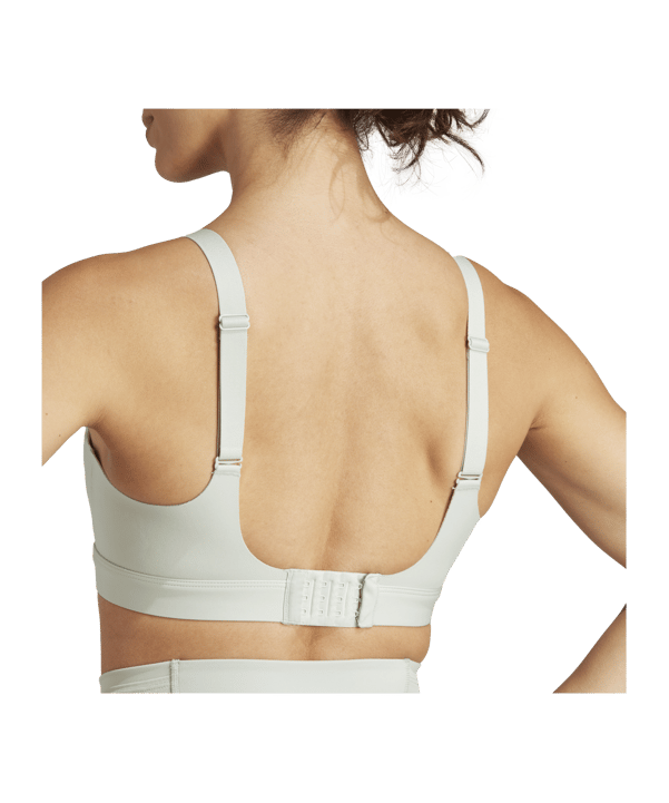 adidas Impact Luxe Sport-BH Damen Grau - grau