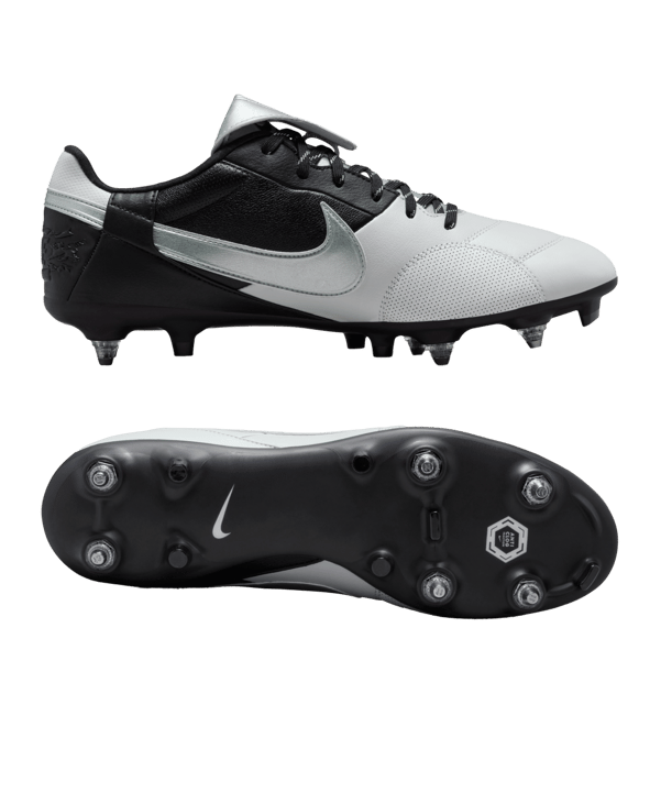 Nike Premier III SG-Pro AC Grau Schwarz F006 - grau
