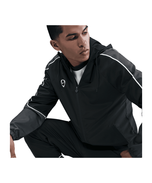 Nike Academy+ Repel Regenjacke Schwarz F010 - schwarz