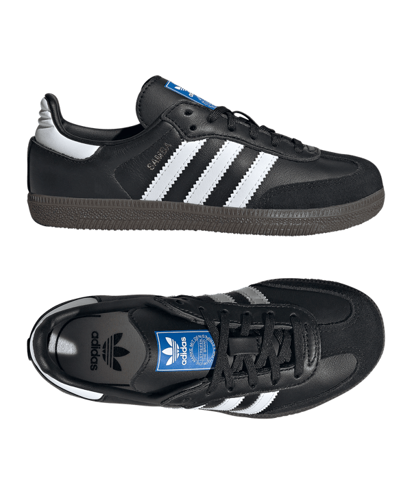 adidas Originals Samba OG Kids Schwarz - schwarz