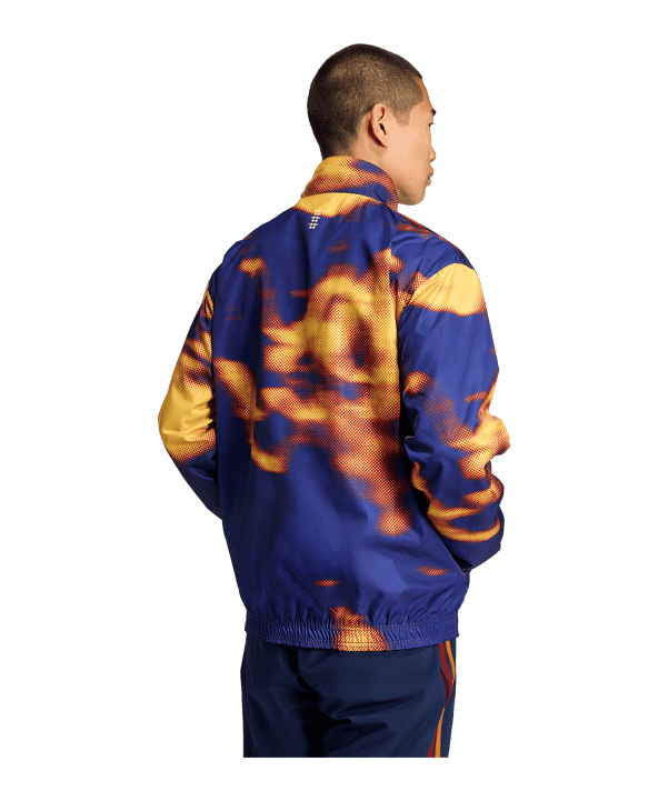 adidas Ajax Amsterdam Track Sweatshirt Blau - blau