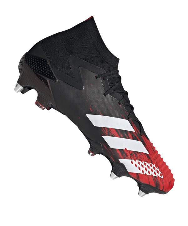 adidas Predator Mutator 20.1 SG Schwarz Rot - schwarz