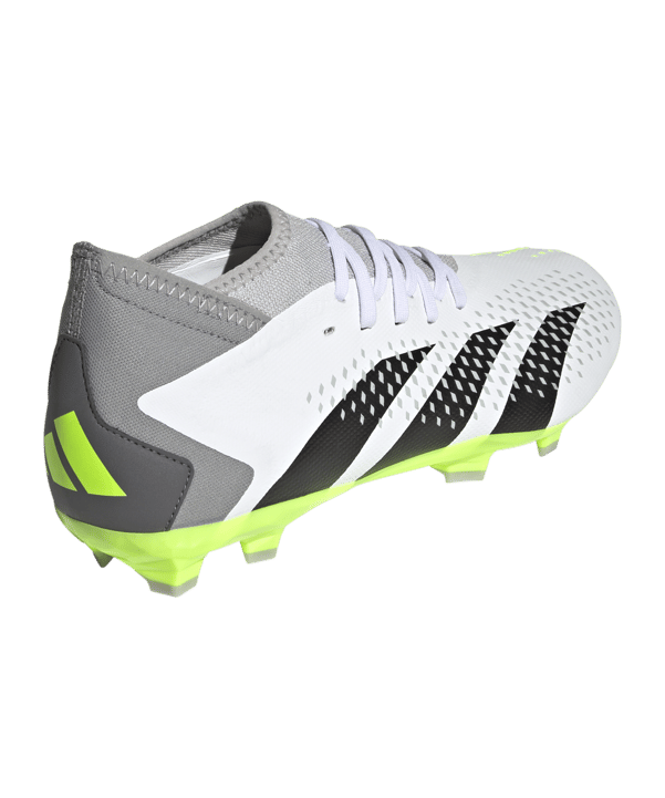 adidas Predator Accuracy.3 FG Crazyrush Weiss Schwarz Gelb - weiss