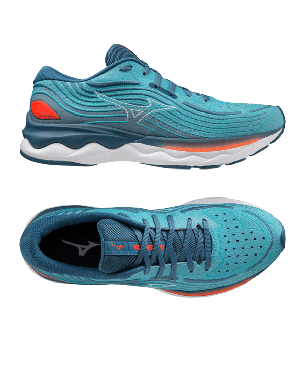 Mizuno Wave Skyrise 4 Blau F01 Laufschuh - blau