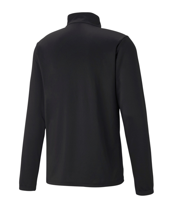 PUMA teamRISE HalfZip Sweatshirt Schwarz F03 - schwarz