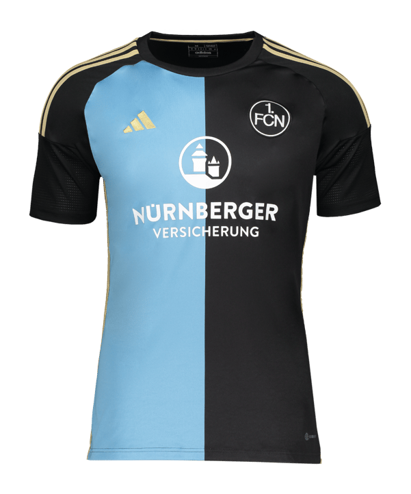adidas 1. FC Nürnberg Trikot 3rd 2023/2024 Schwarz - schwarz
