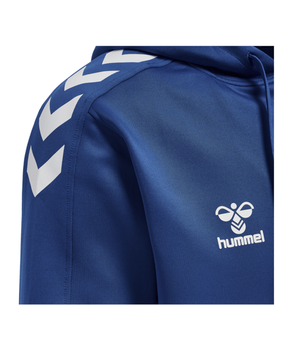 Hummel hmlCORE XK Kapuzenjacke Blau F7045 - blau