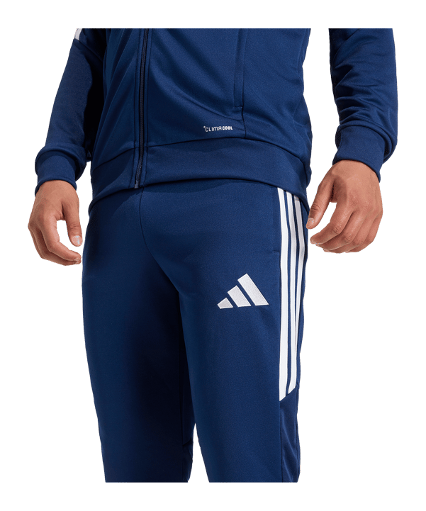 adidas Tiro 26 League 3/4 Trainingshose Dunkelblau - weiss