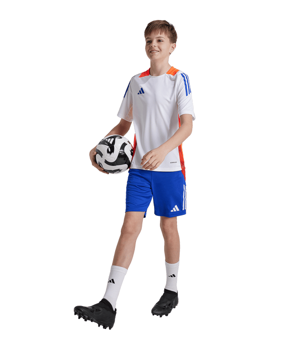 adidas Tiro 24 Short Kids Blau - blau