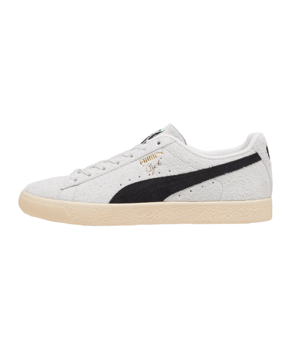 PUMA Clyde Hairy Suede Grau F01 - grau