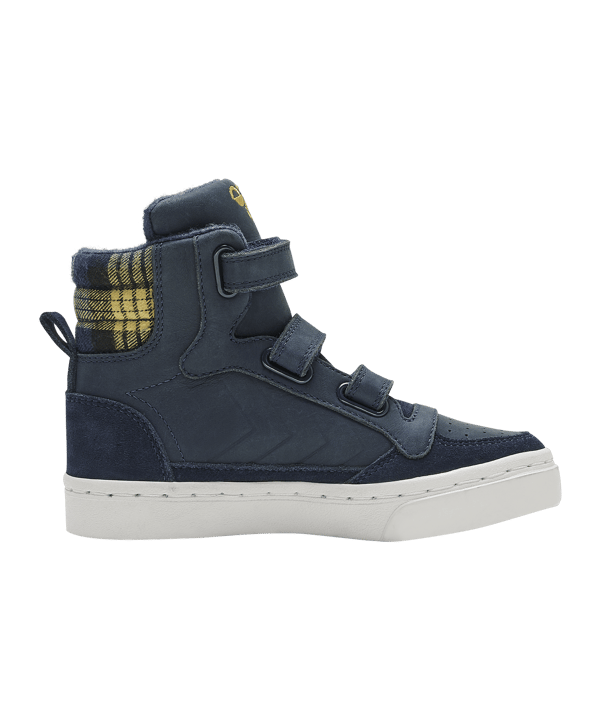 Hummel Stadil Check Sneaker Kids Schwarz F1009 - schwarz