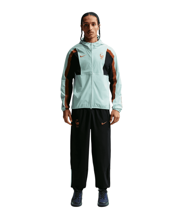 Nike FFF Frankrijk Trainingsjas Groen K393 - groen