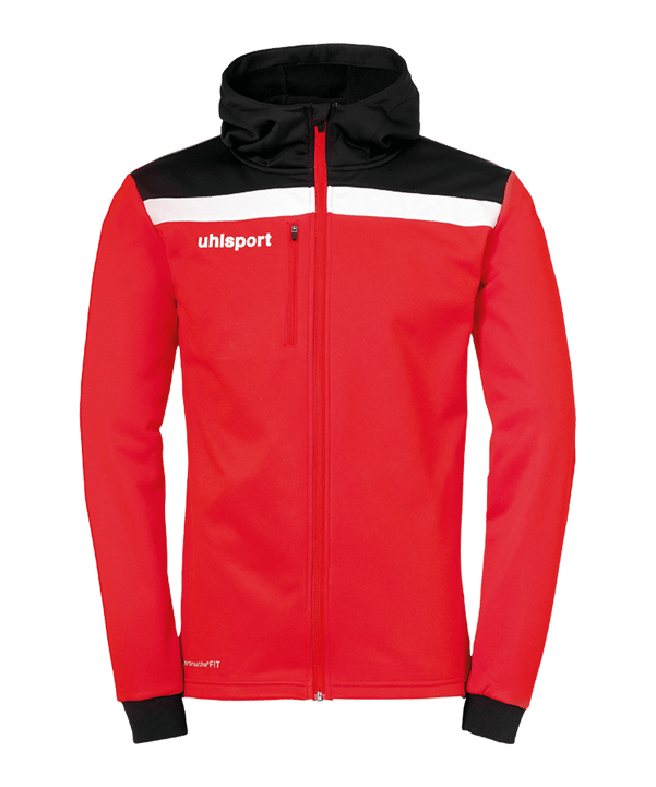 uhlsport Giacca con cappuccio Bambini Rosso C004 - rosso