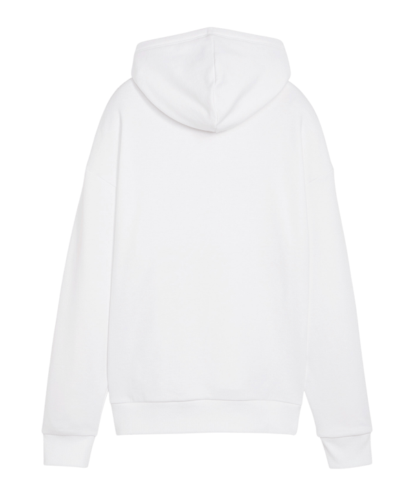 PUMA Essentials Script Hoody Damen Weiß F02 - weiss