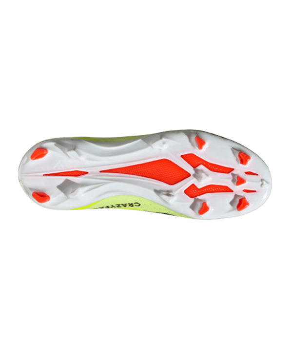 adidas X Crazyfast League FG Solar Energy  enfants jaune noir blanc - jaune