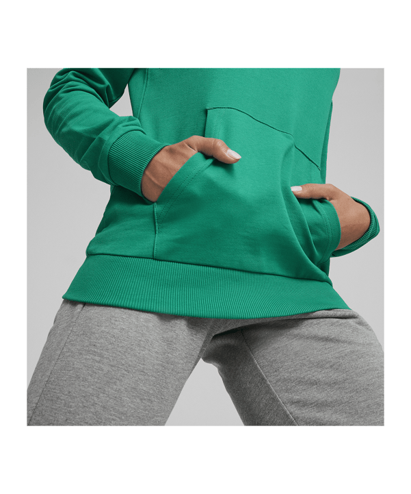 PUMA teamGOAL Casuals Hoody Damen Grün F05 - gruen