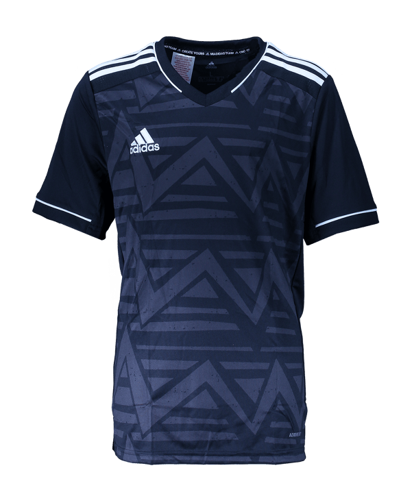 adidas miLIC20 Custom Trikot Kids Schwarz - schwarz