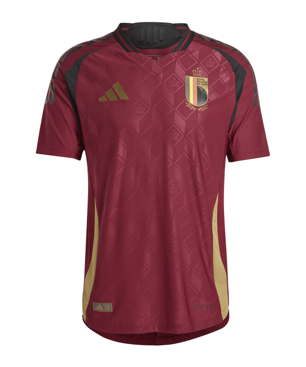 adidas Belgien Auth. Trikot Home EM 2024 Rot - rot