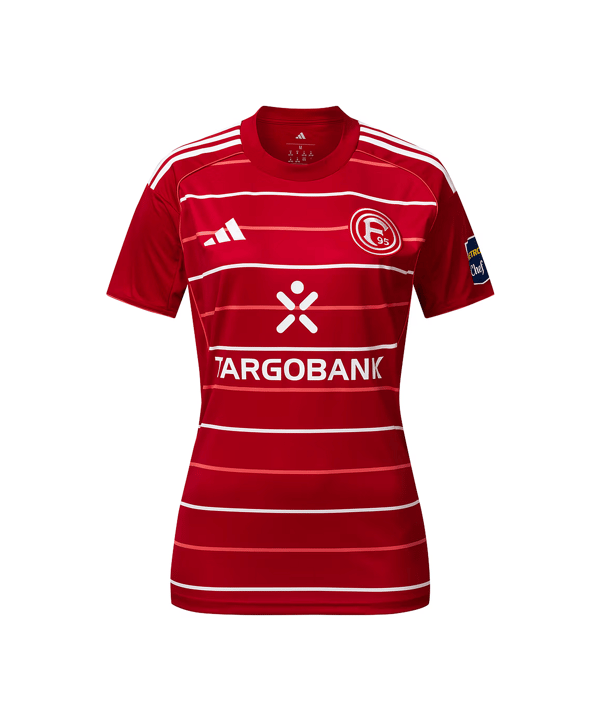 adidas Fortuna Düsseldorf Maillot Domicile 2025/2026 Femmes Rouge - rouge