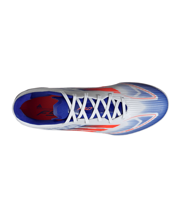 adidas F50 League TF Advancement Weiss Rot - weiss