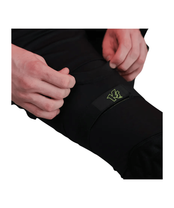 KEEPERsport PowerPadded Knieschoner Schwarz - schwarz