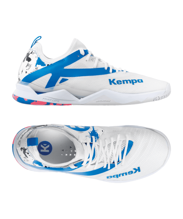 Kempa Wing Lite 2.0 Handball Damen Weiss Blau F04 - weiss