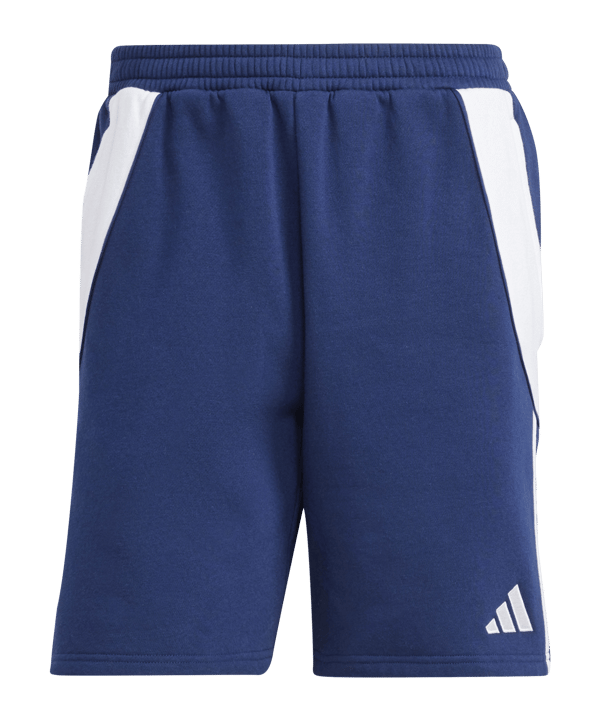 adidas Tiro 24 Short Dunkelblau Weiss - blau