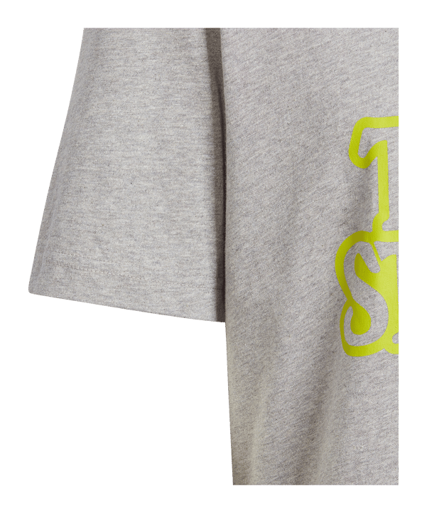 adidas Athletics Lucky 8 Graphic T-Shirt Grau - grau