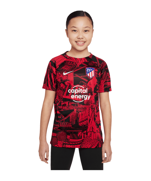 Nike Atletico Madrid Prematch Shirt 22/23 K F611 - rot