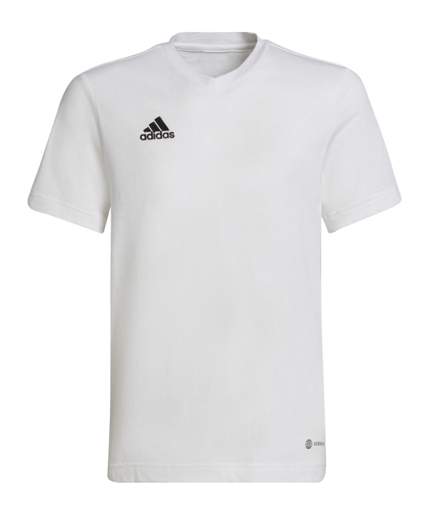 adidas Entrada 22 T-Shirt Kids Weiss - weiss