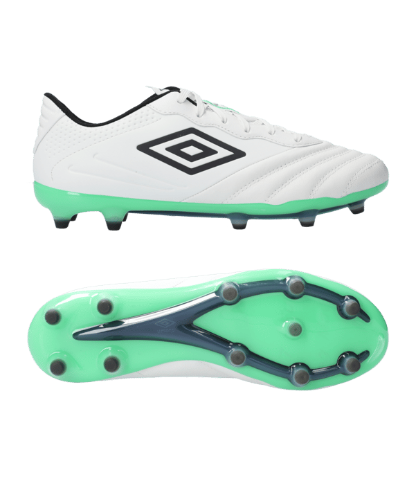 Umbro Tocco III Pro FG Weiss Schwarz Grün FEEW - weiss